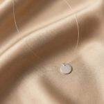 Lant cu fir transparent cu banut argint925