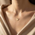 Lant cu fir transparent cu inima argint925