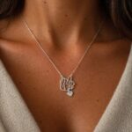 Lanț din Argint925 cu Mama și Bebe - imagine 2