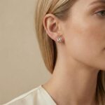 Cercei Stud din Argint 925 „LOVE” - imagine 2