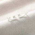 Cercei Stud din Argint 925 cu Cruce Mare