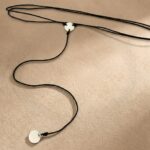 Choker Șnur cu doi Bănuți din Argint 925