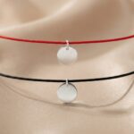 Brățară pe Șnur cu Bănuț din Argint 925