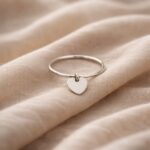 Inel cu inimioara agatata