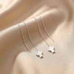 Cercei Lungi din Argint 925 cu Îngerași