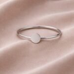 Inel din Argint 925 cu Bănuț Lipit