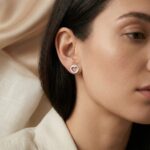 Cercei Stud cu Inimă din Argint 925 - imagine 2