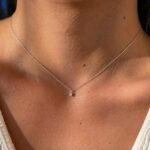 Lanț din argint 925 cu cristal Swarovski de 3mm - imagine 2