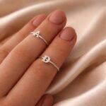 Inel din Argint 925 cu Inițiale - imagine 2