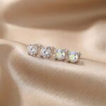 Cercei Stud din Argint 925 cu Cristale Swarovski