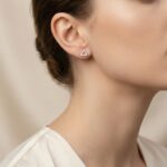 Cercei Stud din Argint 925 cu Triunghi - imagine 2