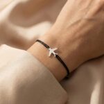 Brățară pe Șnur cu Avion din Argint 925 - imagine 2