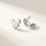 Cercei Stud Argint 925 cu Mickey
