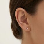 Cercel Ear Cuff din Argint 925 - imagine 2