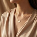 Lanț din Argint 925 cu Prindere Dublă și Charm Inimă - imagine 2