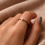 Inel Reglabil din Șnur cu Perlă Naturala - imagine 2