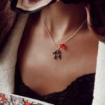 Lanț din argint 925 cu pandantiv „Pupăcioși” - imagine 2