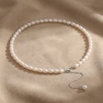 Colier Choker cu Perle Naturale și Argint 925