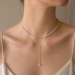 Colier Choker cu Perle Naturale și Argint 925 - imagine 2