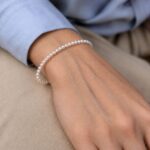 Brățară din Argint 925 cu Perle Naturale Mici - imagine 2
