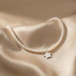 Colier din Perle Naturale si Charm din Argint 925