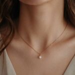 Colier din Argint 925 cu Perlă Naturală de Cultură - Sweet Pearl - imagine 2