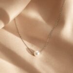 Lanț din Argint 925 cu Perlă Naturală Sweet Pearls