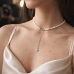 Colier cu Perle Naturale de Cultură și Charm din Argint 925 - imagine 2