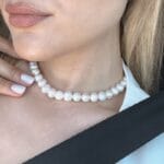 Colier cu Perle Naturale Elegance și Argint 925 - imagine 4