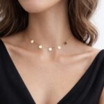 Lant cu Banuti din Aur 14K