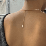 Colier din Argint 925 cu Perle Naturale - MOON