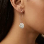Cercei Flowing Pearls din Argint 925 și Perle Naturale - imagine 2