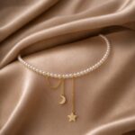 Colier din Argint 925 cu Perle Naturale Constellation