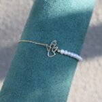 Brățară cu Perle Naturale și din Aur de 14k - imagine 6