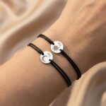 Set brățări pentru cuplu cu bănuți din Argint 925 – Simbol al legăturii voastre