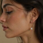 Cercei Arc cu Perle din Argint 925 - imagine 3