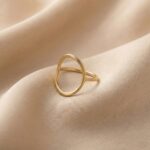 Inel Minimalist Oval din Argint 925
