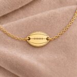 Brățară din argint 925 cu minge de rugby - imagine 2