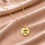Colier Pi din argint 925 pentru profesoară de matematică - imagine 2